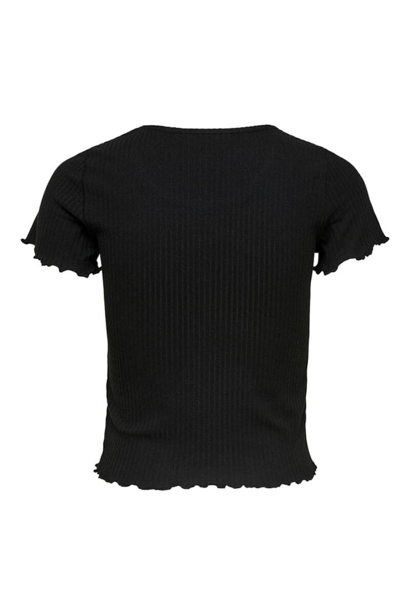 Top Emma Cropped Black