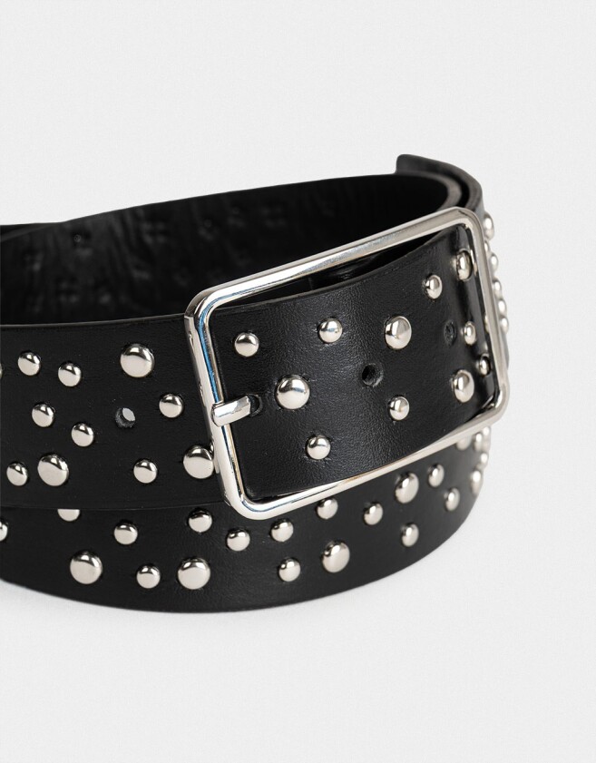 Cinturones y Fajas Cinturón Con Tachas - Negro