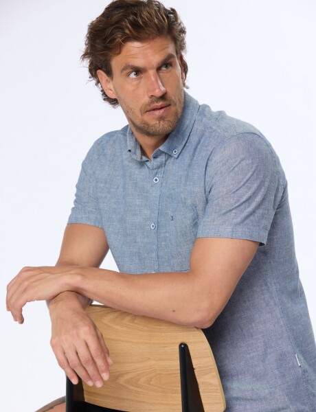 CAMISA DE LINO Denim