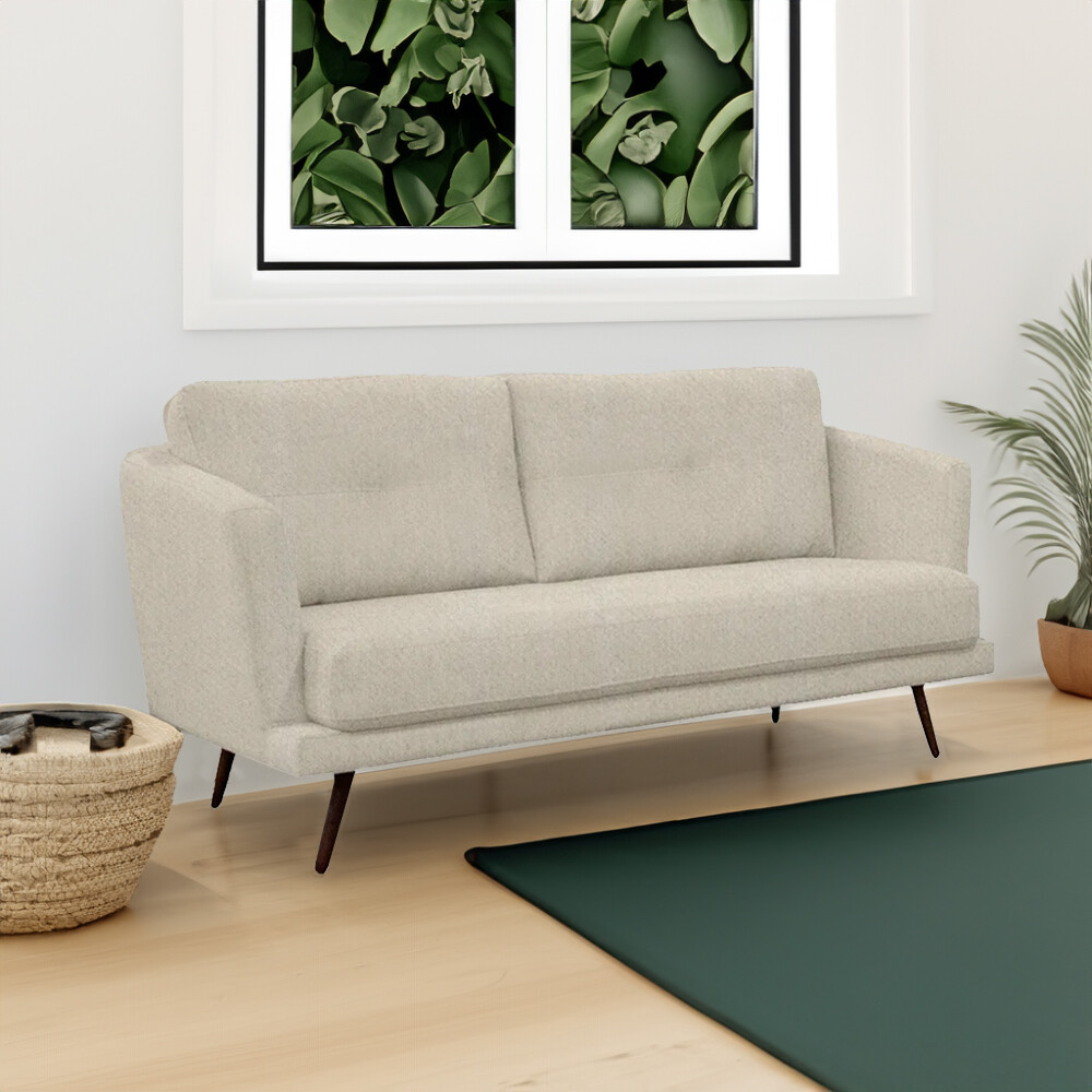 Sillón Sofá Triunfo 2 Cuerpos Beige