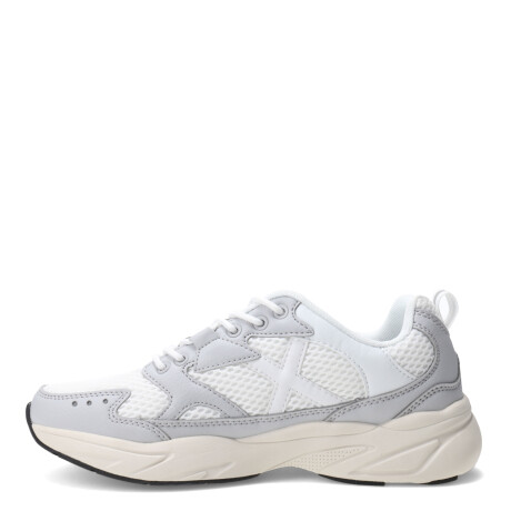 Championes de Mujer MUNICH Runar 07 Blanco - Gris