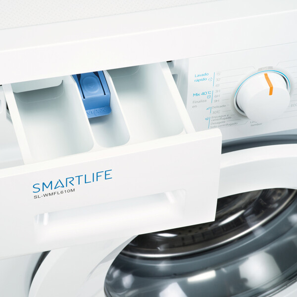 Lavarropas Smartlife Sl-wmfl610m 6k LAVARROPAS SMARTLIFE 6K WMFL610M