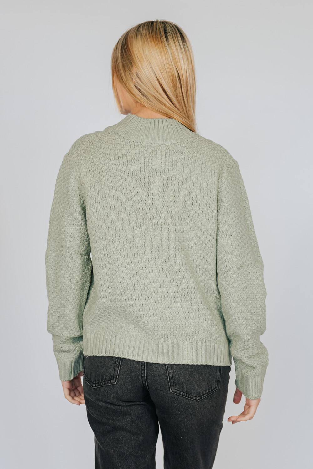 Sweater Aburi Verde Grisaceo