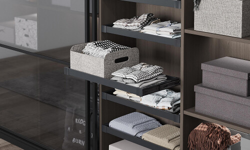 Estante extraíble de madera S-6395-A Estante Extraíble De Madera S-6395-a