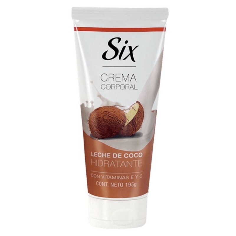 Crema Corporal Six Coco 195 GR