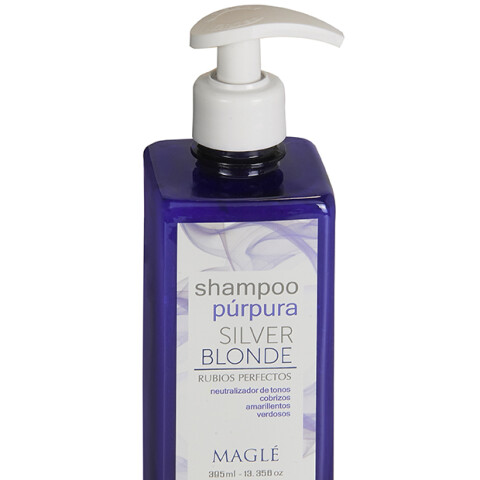 Acondicionador matizador Silver Blonde Maglé 395 ml