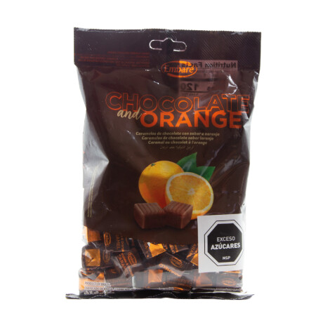 CARAMELO LECHE EMBARE CHOCOLATE NARANJA 400GRS CARAMELO LECHE EMBARE CHOCOLATE NARANJA 400GRS