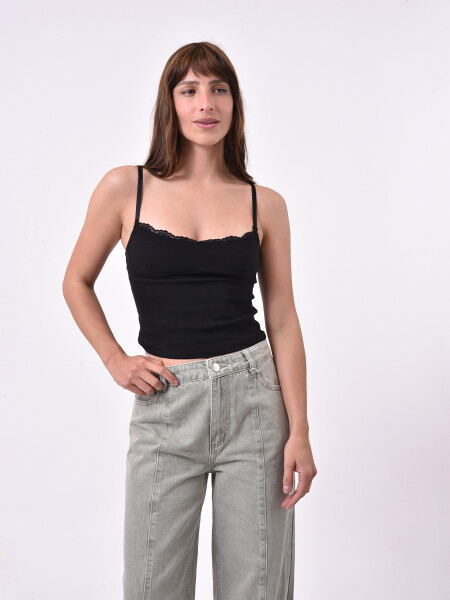 MUSCULOSA CADIZA NEGRO