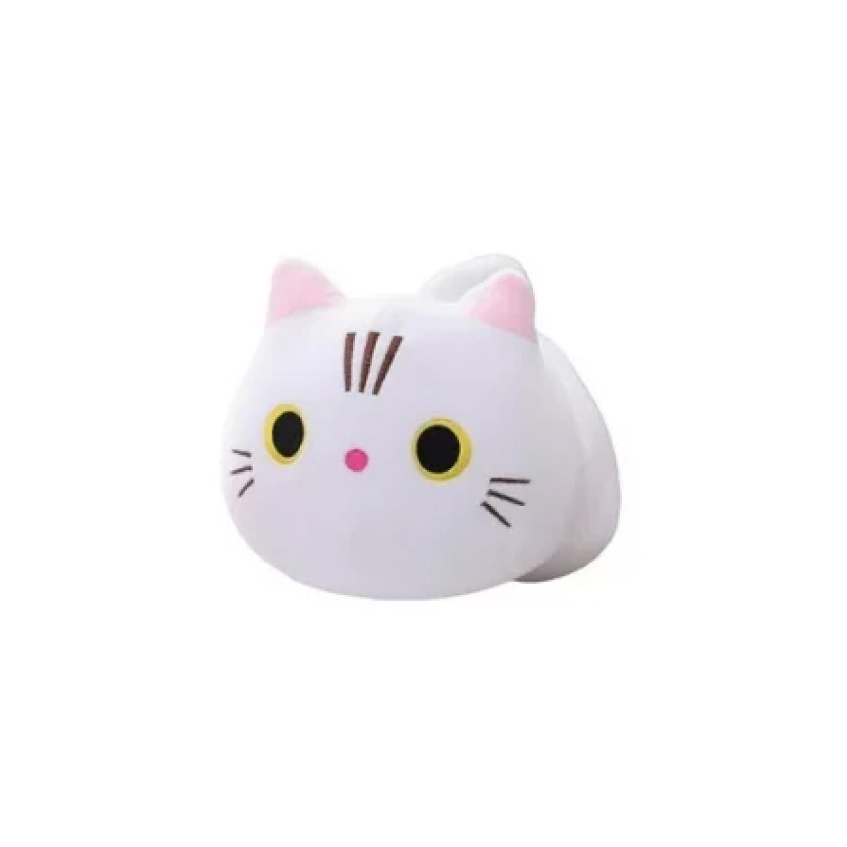 Peluche gatito con asa - Blanco 