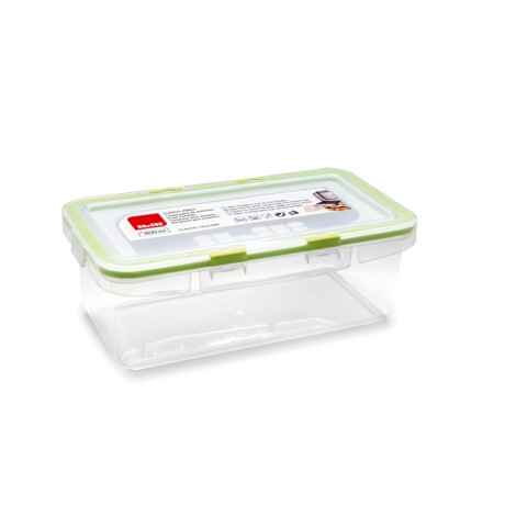 Recipiente de Alimentos Hermetico Verde 800ml Ibili Recipiente de Alimentos Hermetico Verde 800ml Ibili