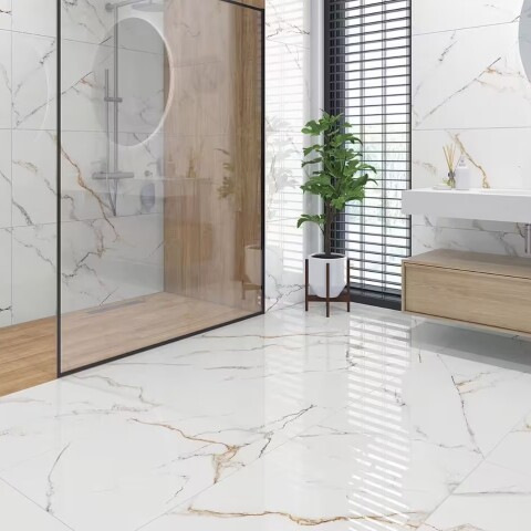 Gres Marmi Deluxe 60x120cm Pulido brillante y rectificado Gres Marmi Deluxe 60x120cm Pulido Brillante Y Rectificado