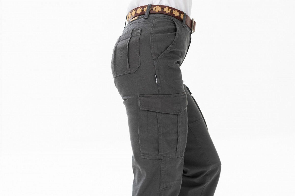 PANTALON RECTO MUJER FLEX Grafito