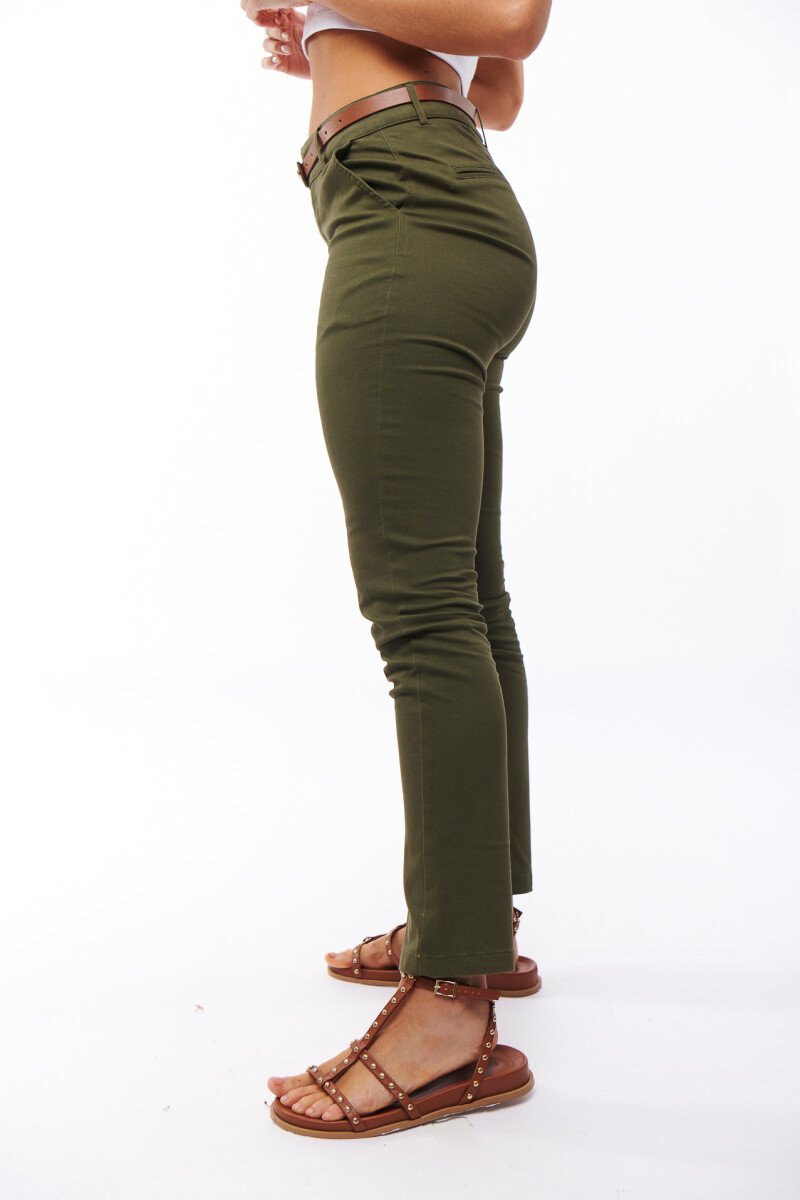 PANTALON ACTIVE VERDE OSCURO