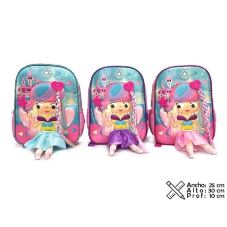Mochila Phi Phi Bags Muñeca 30 cm 001