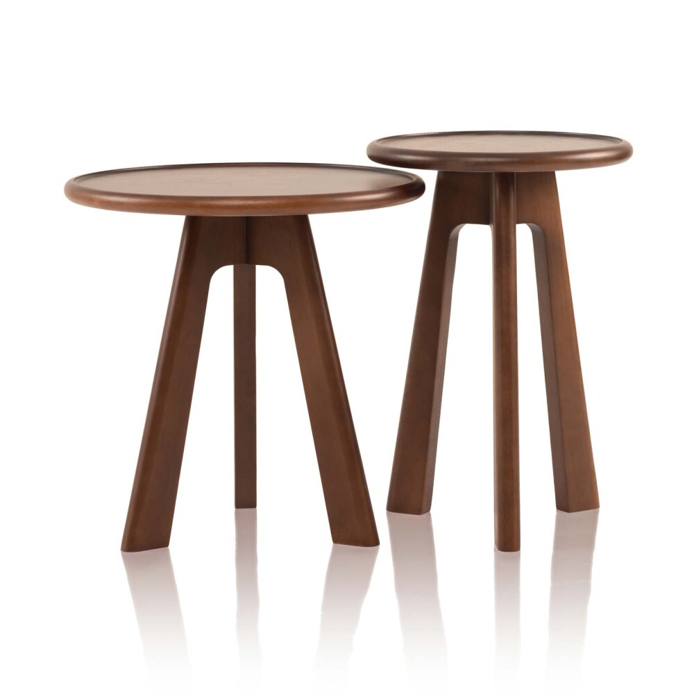MESA LATERAL MADERA MARRON DONATELLA CACAO