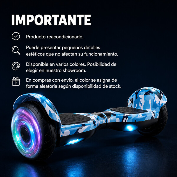 Hoverboard Patineta Skate Electrica 10 Reacondicionado Ax Hoverboard Patineta Skate Electrica 10 Reacondicionado Ax