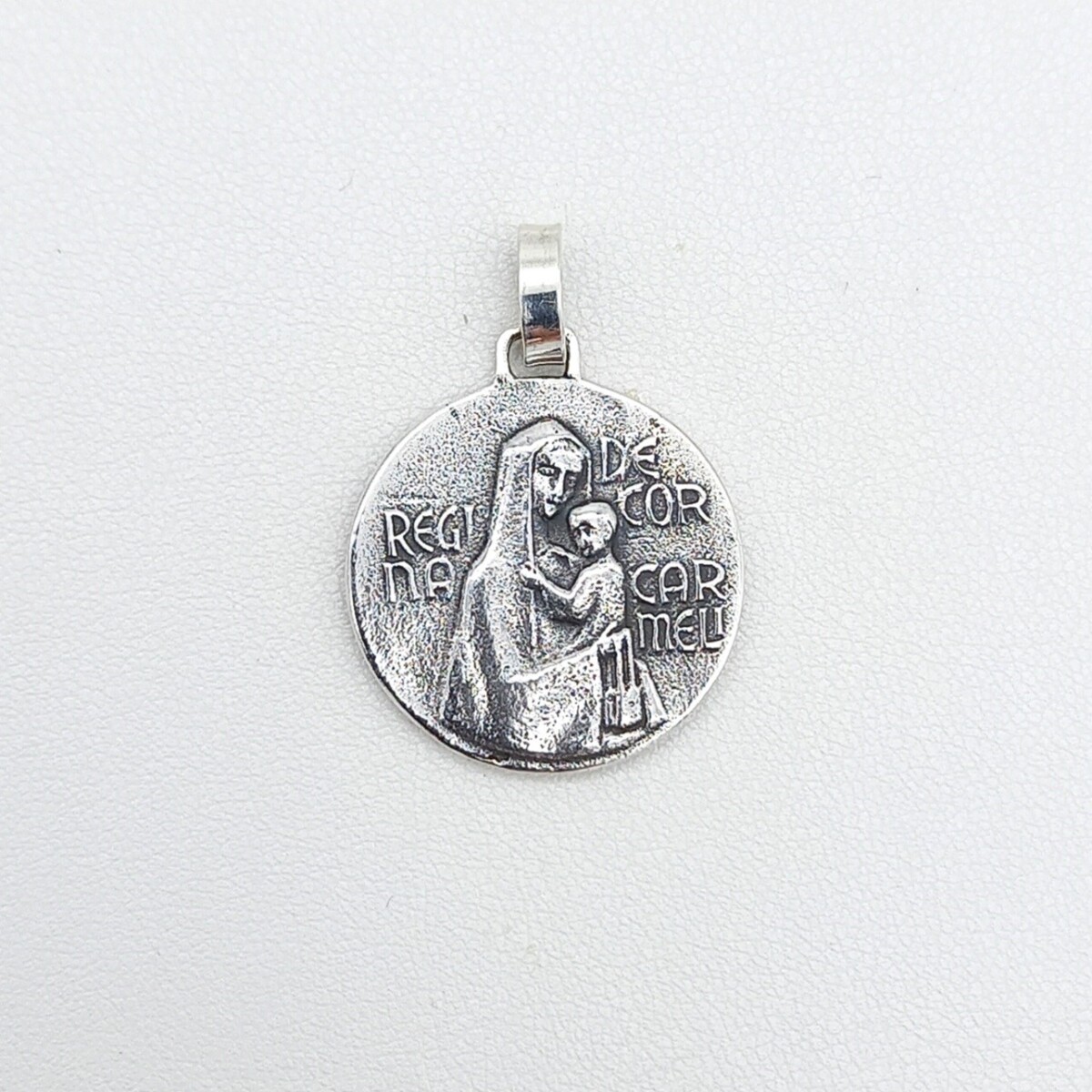 Medalla de plata 925, ESCAPULARIO. 