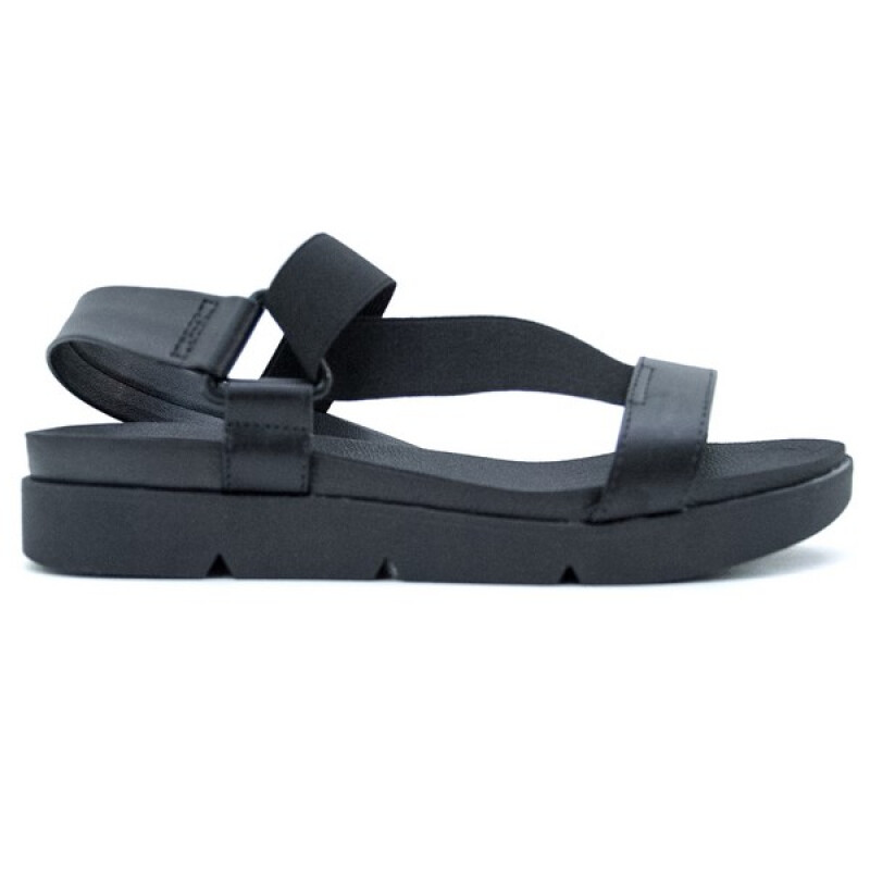 Sandalias - Beira Rio - Beira Rio Sandalia Casual Baja de Mujer - 8387.505-16773 Negro-negro