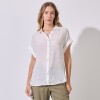 Camisa Gasa BLANCO