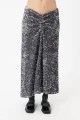 FALDA MIDI DE LENTEJUELA Plata