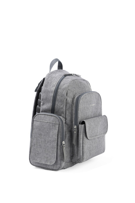 Mochila maternal Luna, gris Sin color