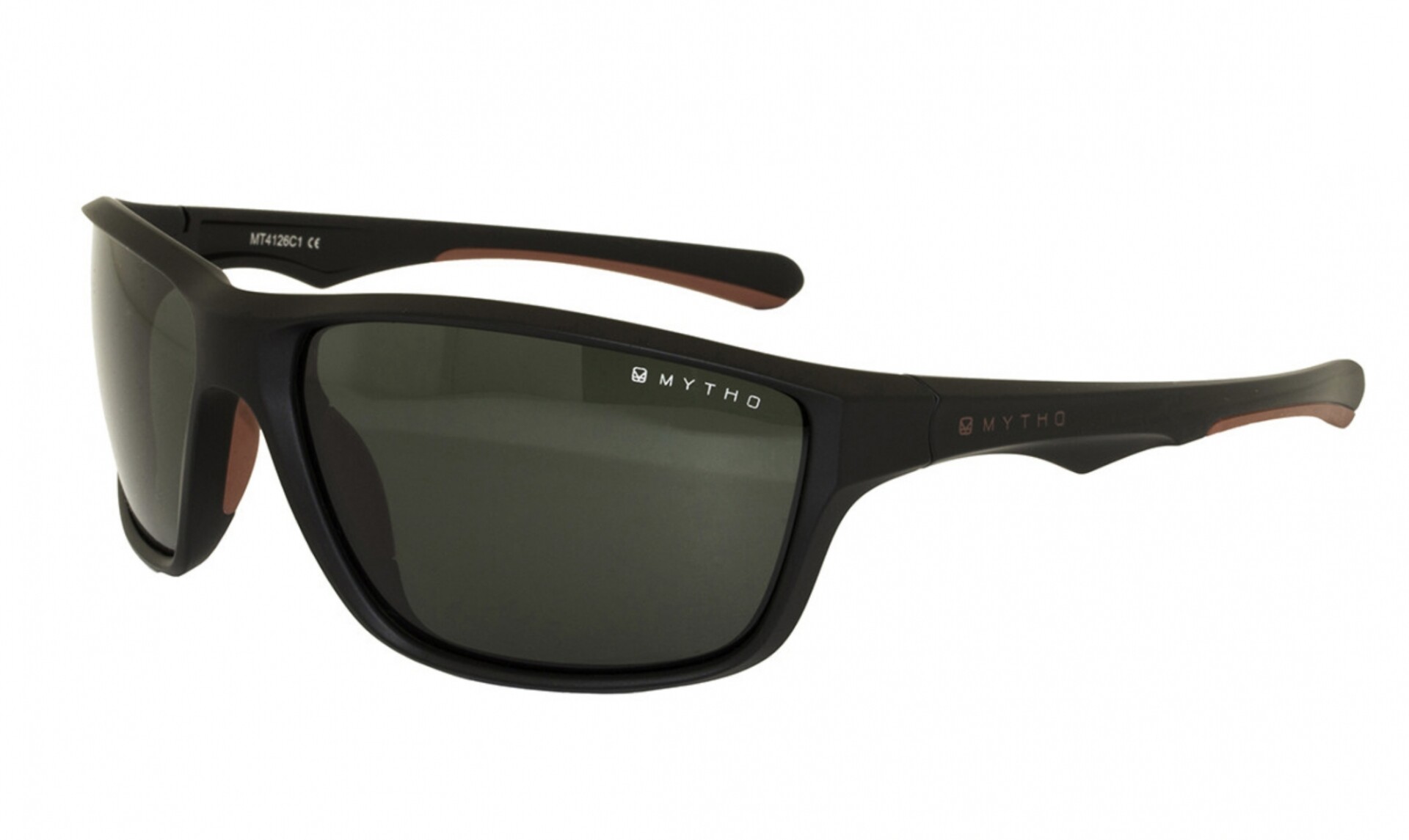 Mytho 4126 - Negro con detalles marrones 