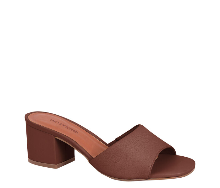 Sandalias de Mujer Bottero Taco Marrón Café
