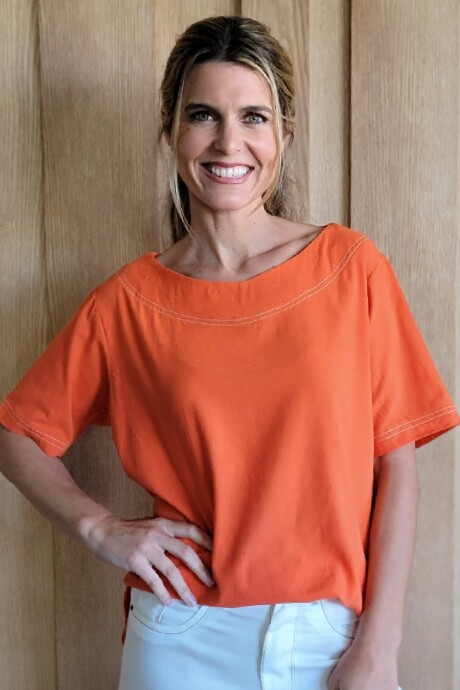 Remera Palma Naranja