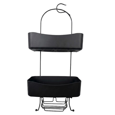 ORGANIZADOR METAL/PLAST NEGRO 3 NIVELES Unica