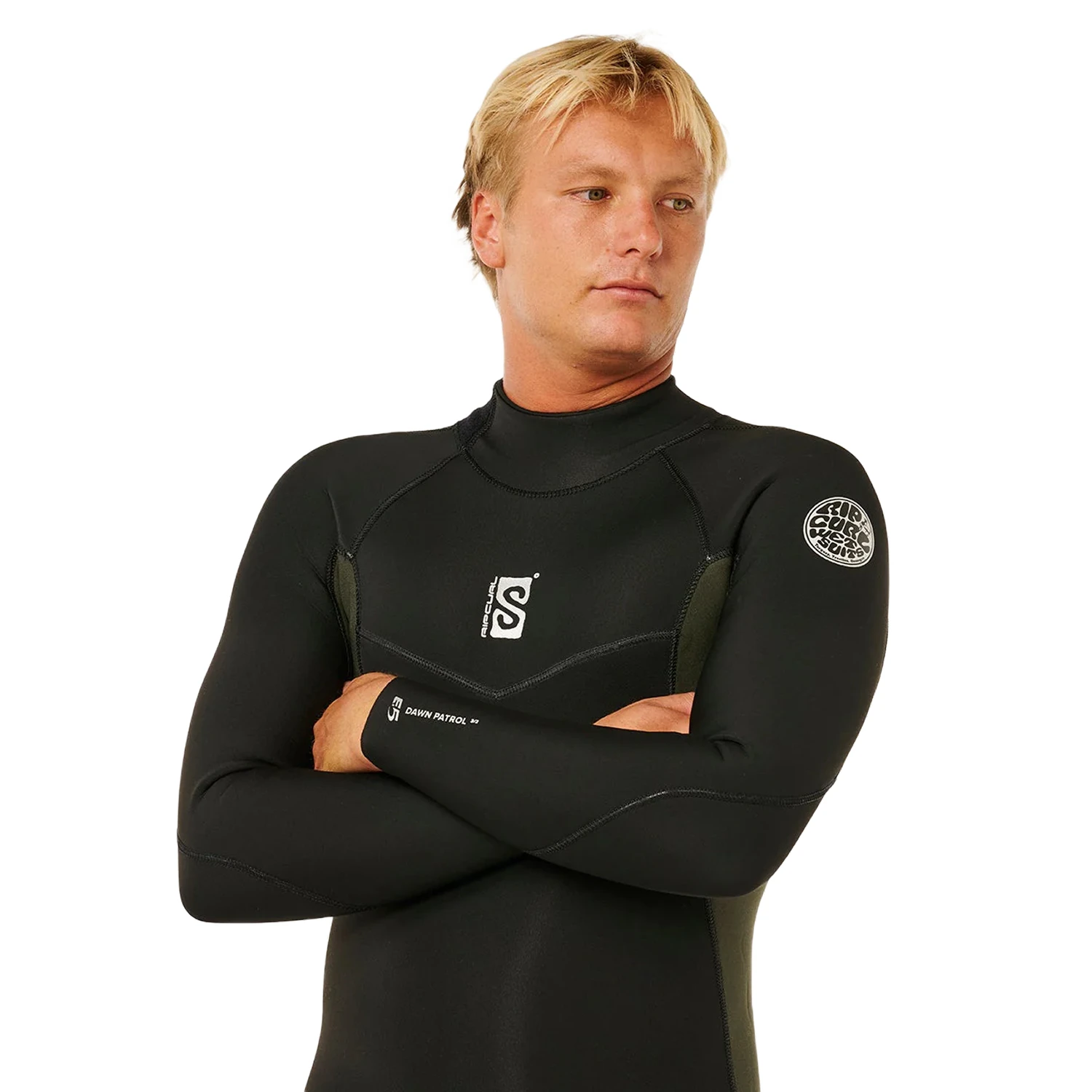 Traje Rip Curl Dawn Patrol Back Zip 4/3 Negro