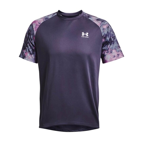 Remera Under Armour Tech 2.0 Printed Gris
