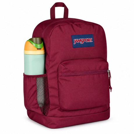 Mochila Escolar p/ Laptop Jansport Cross Town Plus Original Cherry Lacquer