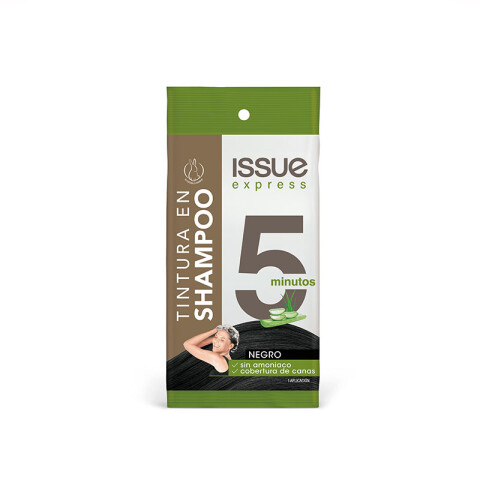 Issue express tintura en shampoo Negro