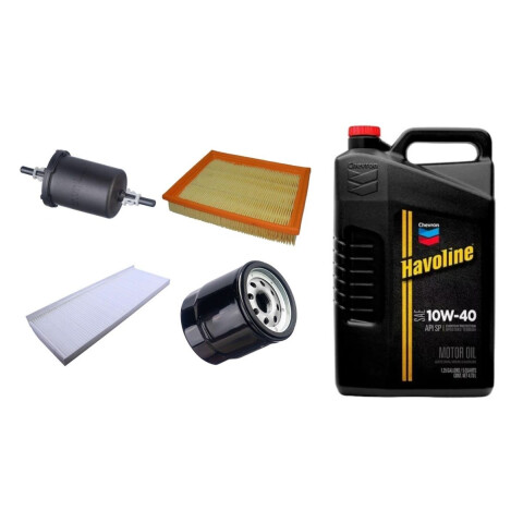 KIT DE FILTROS Y ACEITE 10W40 TEXACO Kit De Filtros Y Aceite 10w40 Texaco