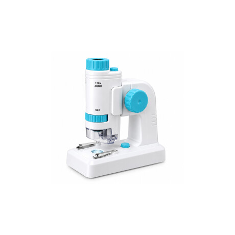 Microscopio infantil con accesorios Azul