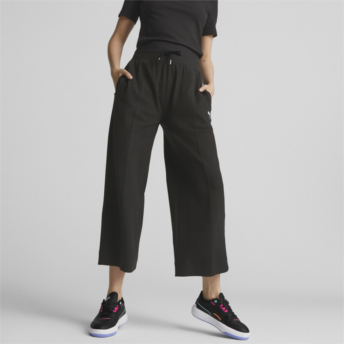 HER Straight Pants 67311301 - Negro 