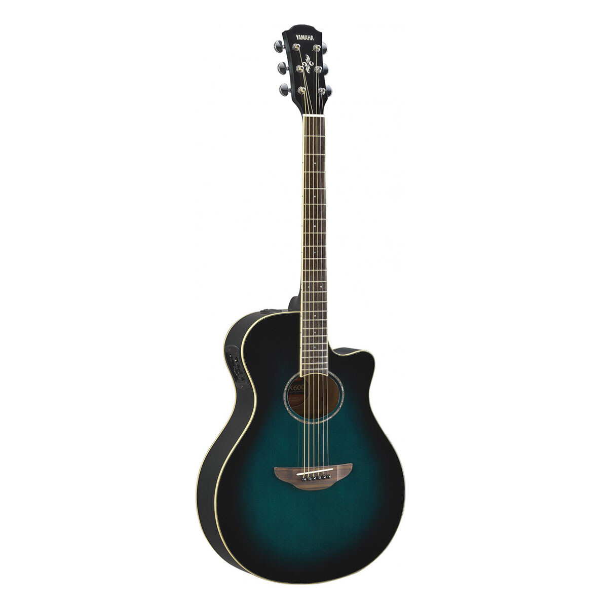 Guitarra Electroacústica Yamaha Apx600 Azul 