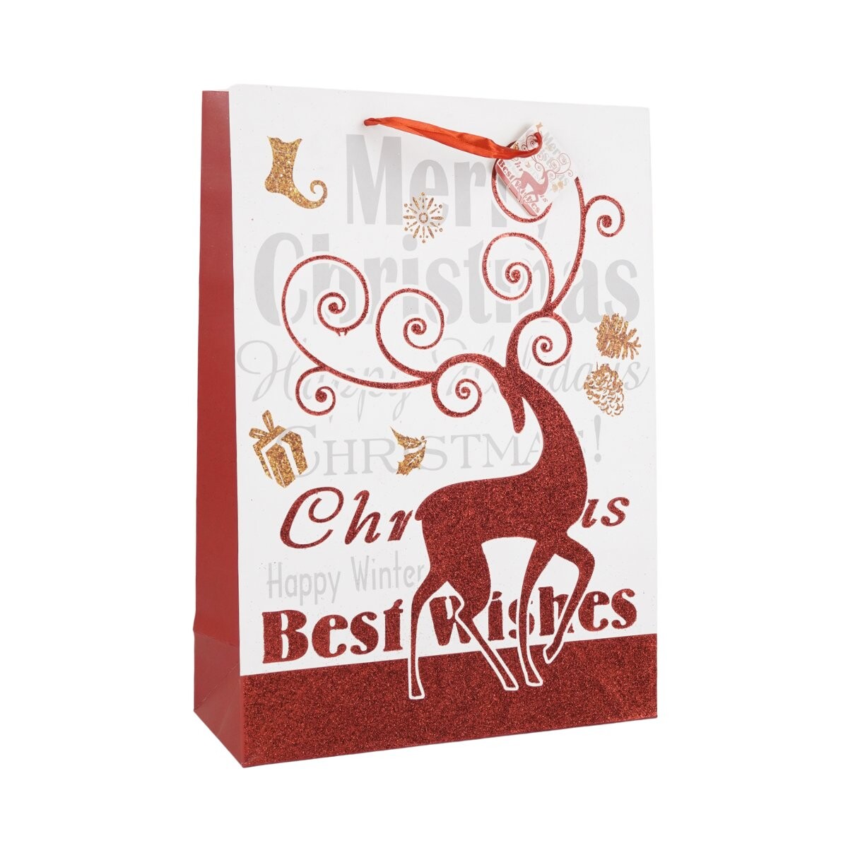 Bolsa de regalo navideña 