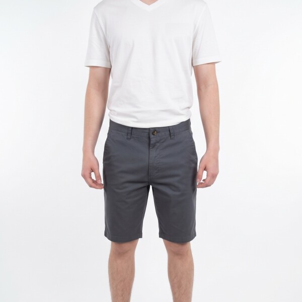Bermuda Flat Algodón V27 Grey