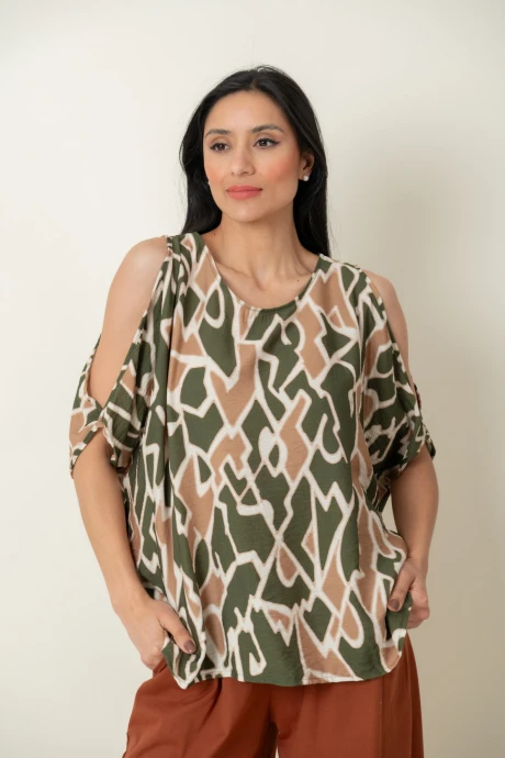 BLUSA NOLANA Verde seco
