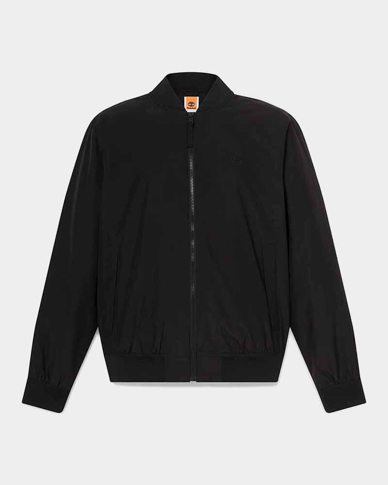 Casaca WaterResistant Mid-Season Bomber Hombre Black