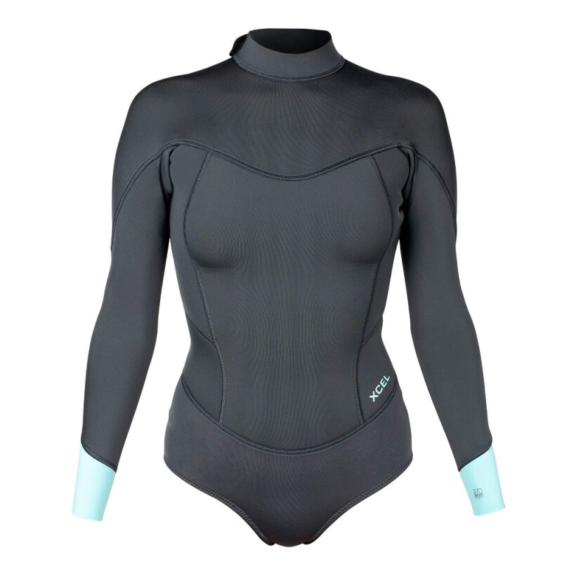Traje Xcel Axis Long Sleeve Spring 2 Cheeky Cut Back Zip Traje Xcel Axis Long Sleeve Spring 2 Cheeky Cut Back Zip