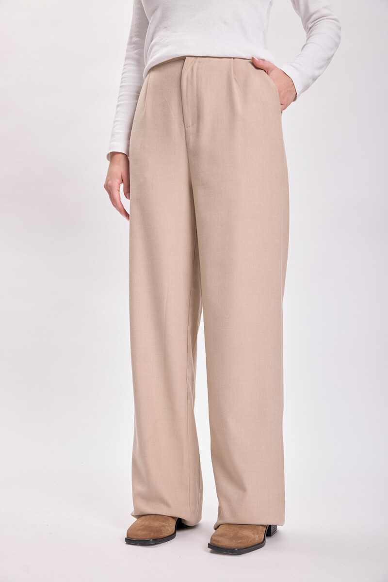 Pantalón de vestir ancho Visón