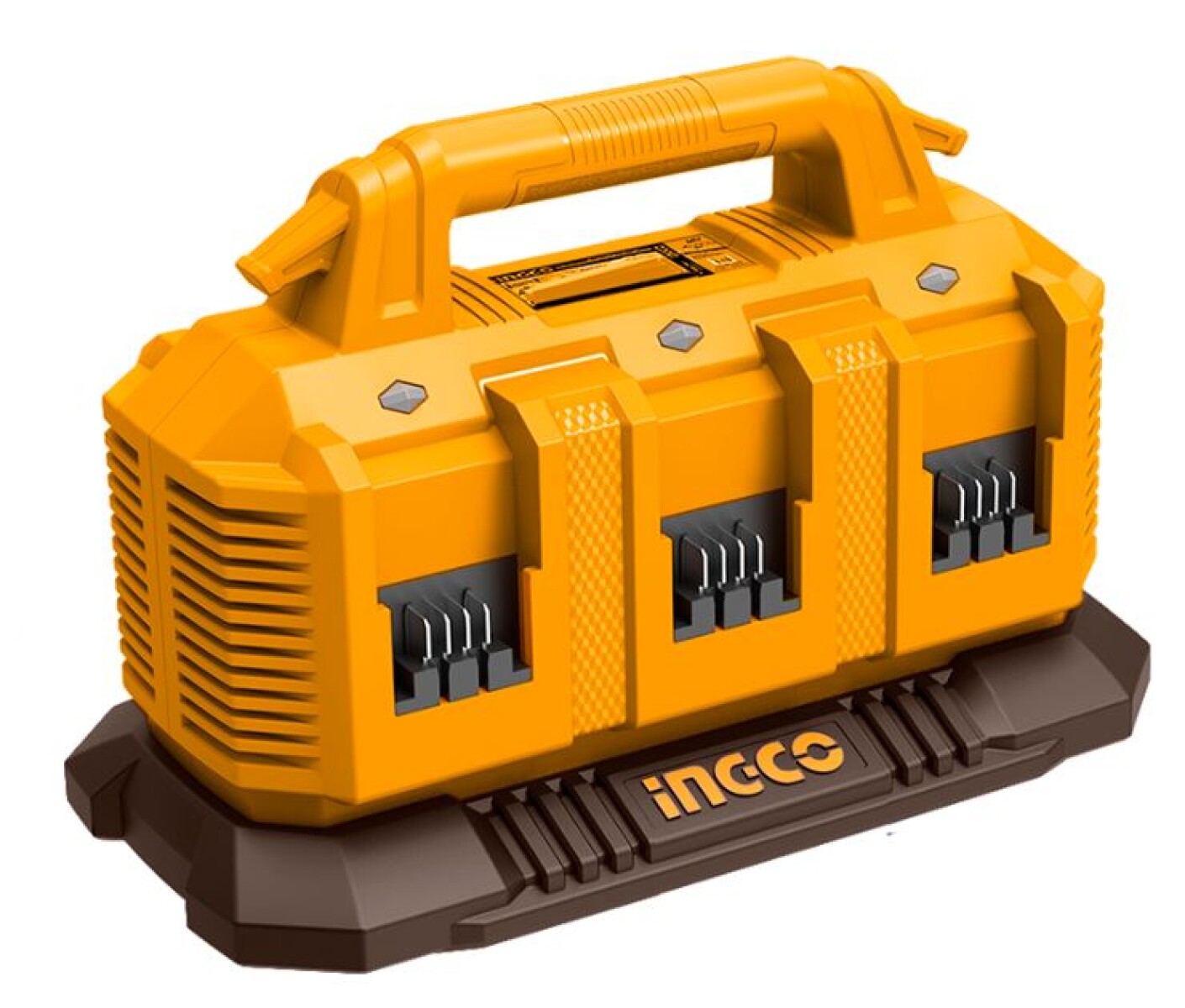 CARGADOR 20V PARA 6 BATERIAS 4A INGCO FCLI2064 