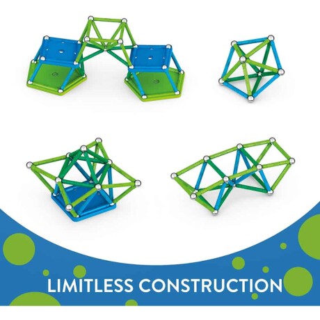 Juego de Construcción Geomag Classic Reciclado 60P 001