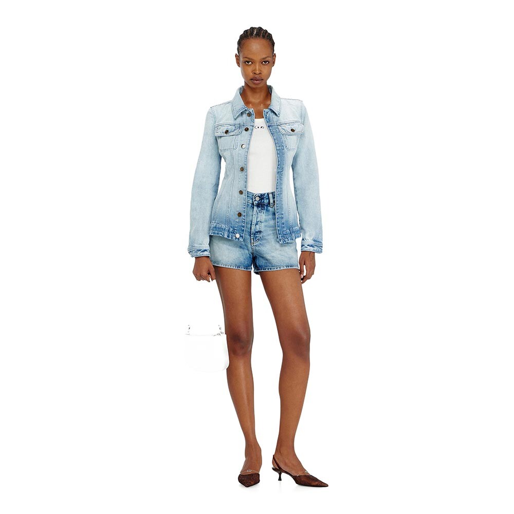 Short Para Mujer De-Helios Azul claro