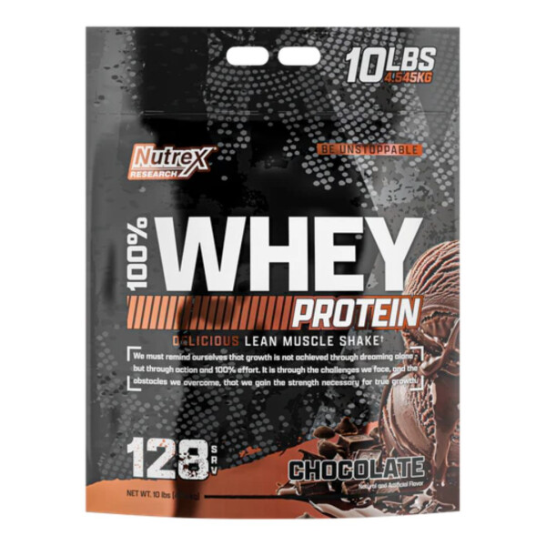 100% Whey Protein Chocolate | Proteína de Suero | 10 lb - Nutrex 100% Whey Protein Chocolate | Proteína de Suero | 10 lb - Nutrex