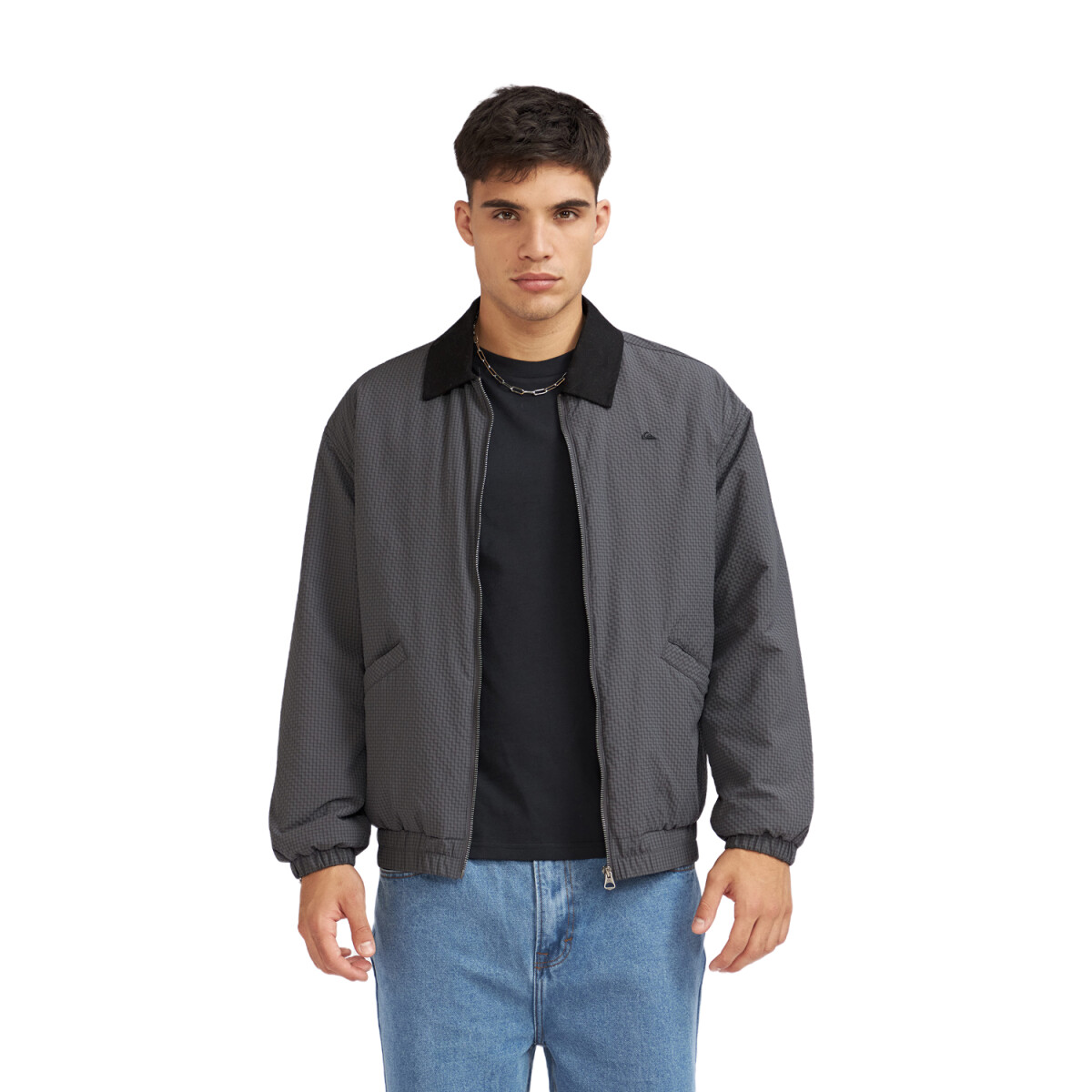 Campera Quiksilver Milo - Gris 