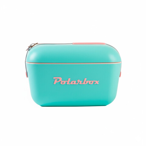 Conservadora Hielera Vintage 12L Litros Latas Hielo Polarbox Color Verde