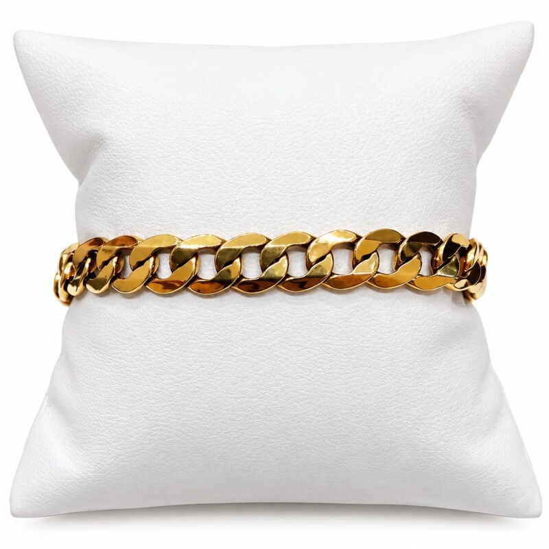 Pulsera groumet en Oro 10kt Pulsera groumet en Oro 10kt